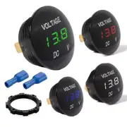 LED Panel DC12-24V Digital Voltage Meter Display Voltmeter Motorcycle Car New