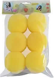 6pack Strawberry Heatless Curlers, Strawberry Foam Rollers, Strawberry Hair Curlers, No Heat Overnight Sleeping Curling For Hair Styling Tools
