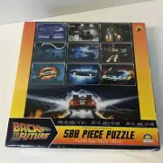 Back To The Future 500 Piece Puzzle Brand New Sealed (Size: 46cm x 61cm)