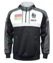 Collingwood Magpies AFL Kids Squad Hoody Sizes 6-14 BNWT