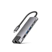 Type C to HDMI Multiport USB 3.0 HUB 4K PD charging Converter Converter 9 in 1