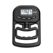 Black Electronic Hand Grip Strength Dynamometer - Digital Forearm Strength Teste