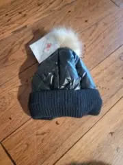 Kids 3m Insulated Winter Toboggan Faux Leather