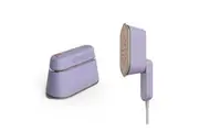 DAEWOO HI-029 Steamer Iron Mini Generator Travel Household Electric Garment Cleaner Hanging Wet and Fry Ironing Portable Machine Adjustable Handle 220V 1000W (Purple)