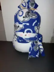 Indianapolis Colts NFL Holiday Plush Greeter Snowman