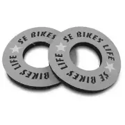 SE BIKES GRIP DONUTS - DONUTS - BIKE LIFE DONUTS - SET OF 2 - GREY