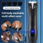 Electric Hair Clipper Men's Cordless Hair Trimmer Washable Beard Trimmer Shavers