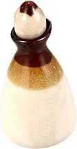 BIUDECO Ceramic Essential Oil Bottle Stylish Aromatherapy Dispensing Container Portable Liquid Bottle for Essential Oils Perfumes Aromatherapy Use