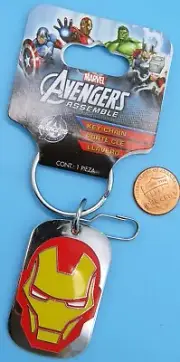 Marvel Comics IRON MAN KEYCHAIN '13 Avengers Movie NEW Superhero TONY STARK