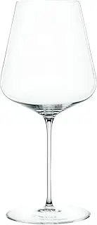 [Spiegelau] Definition Bordeaux Glass, Clear – Premium Crystal Drinkware for Medium to Full-Bodied Red Wines – Machine-Made, Durable & Dishwasher Safe – 750 ml Capacity (Pack of 6)