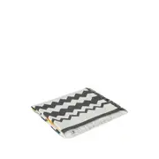 [Missoni Home] Missoni Home Best Fouta Towel (140cm X 180cm) ONE SIZE BLACK/WHITE