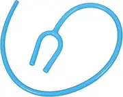SAFIGLE 2pcs Y Shaped Plastic Tube Extension for Stethoscope Replacement Tubing with Accurate Sound Transmission Easy to with Brands for Professionals