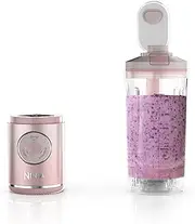 [NINJA] Blast Max, Portable Blender + Twist & Go, Personal Smoothie, Blend, Ice Crush, 3 Programs, Cordless, 22 oz removable Vessel, Dishwasher Safe, Leakproof, Pink, BC251PK
