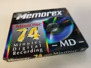 Memorex Md - Recordable Mini Disc - 74 min - NEW / FACTORY SEALED