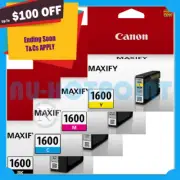 Canon Genuine PGI-1600 BK/C/M/Y (Set of 4) Ink Cart->MAXIFY MB2060/MB2360/MB2760