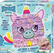 Bright Stripes Magic Scrunch DIY Pillow Craft Kit for Kids, Children’s Arts and Crafts Fun Creative Activities, Birthday Gifts for Girls and Boys, Ages 6 and Up, Unicorn
