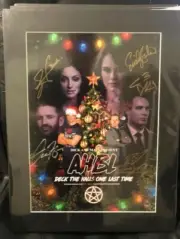 Supernatural AHBL Exclusive Signed Poster - Richard Speight , Erica Cerra plus