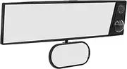DRESSOOS Car Interior Rearview Mirror with Guide Ball Clip Auto Rearview Mirror Enhanced Safety Field of View Easy Installation for Vehicle Models