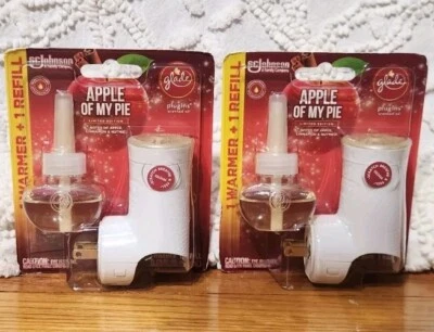 Glade Apple of My Pie Plugins Set Of 2 Warmer & Refill Limited Edition Pack