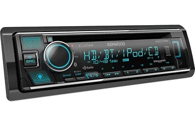 Kenwood Excelon KDC-X705 Single-DIN CD Receiver with Bluetooth and Amazon Alexa