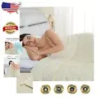 15lbs Reversible Microfiber Weighted Blanket - Cooling Comfort for All Seasons