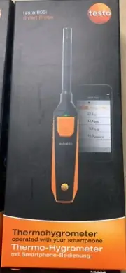 TESTO 605i Smart Probe Thermo-Hygrometer with Bluetooth BRAND NEW