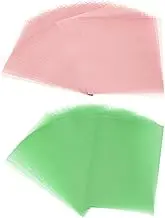 uxcell 60 Sheets Vellum Paper 8.5x11inches, Printable Translucent Paper 100GSM Colored for Invitations Laser Inkjet Printing Card Making Crafting Wedding Tracing, Green/Pink