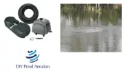 NEW 1.5 acre Large POND aerator system w/ 2 Diffusers/ Sink tube/Complete KIT