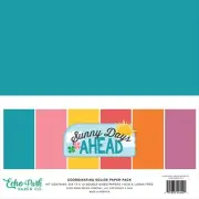 Echo Park Solids Collection Kit 12"X12"-Sunny Days Ahead 5A0023Q5-1G6VJ