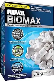 Fluval Biomax Bio Rings, Biological Filter Media for Aquariums, 17.63 oz., A1456