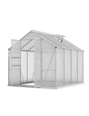 [Greenfingers] Greenfingers Aluminium Greenhouse Green House Polycarbonate Garden Shed 2.4X2.5M