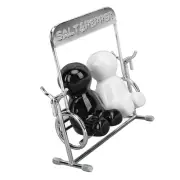 Black And White Minifigure Swing Salt And Pepper Bottle Set Spice Season