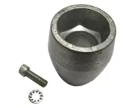 Mercruiser Bravo 3 Pop Nut Anode for outdrives 2003 and earlier Zinc Salt Water