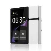 MOES Tuya WiFi 3.5 inch Smart Control Panel Screen 3 Relays 3 Physical Buttons IR Remote Control Central Controller Work
