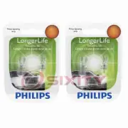 2 pc Philips Front Side Marker Light Bulbs for Dodge 2000 GTX Avenger B100 sp