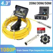 4.3-inch Pipe Inspection Pipeline Industrial Endoscope Drain Snake Sewer Camera