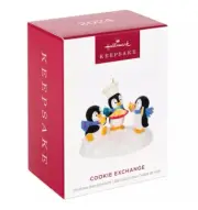 2024 Hallmark Keepsake Ornament - Cookie Exchange - Penguins Christmas NEW