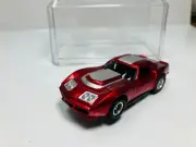 AFX tras CANDY RED CORVETTE AW Chassis & Display case Aurora NEW!