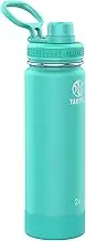 Takeya Australia Takeya Actives Vacuum-Insulated Stainless-Steel Water Bottle, 700ml, Teal Vacuum Insulated Double Walled Water Bottle, Teal, 24 oz