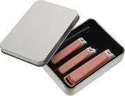 FOYTOKI Practical Nail Clipper Set Set of Portable Carbon Steel Scissors for Manicure Pedicure Home Salon Use