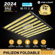 Phlizon FD6500 FD4500 Full Spectrum Grow Light Dimmable w/Samsungled Hydroponics