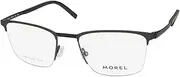 [Oga] 10185o Titanium Flex Metal Eyeglass Frame/Glasses Half-Rim Authentic Eyewear