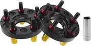 X AUTOHAUX 2Pcs 5x112mm Wheel Spacers 66.56mm M14x1.25 Hubcentric Wheel Spacer Forged Wheel Spacers for BMW Z4 G29 19-20 Aluminum Alloy