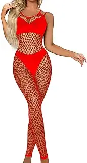 [Generic] Vintage Lingerie for Women Garter Women Sexy Lingerie Sleepwear Nightwear Body Stocking Bodysuit Sheer Lingerie Sexy Plus Lingerie for Women Plus Size