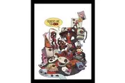 Deadpool Merch Framed Poster (Multicoloured) (40cm x 30cm)