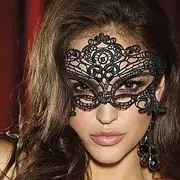 Women's Lace Eye Mask Lady Eye Mask Adults' Party Carnival Halloween Props Women's Red White Black Tactel Lace Accessories Masquerade Costumes Eye Mask