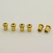 Top Mount String Ferrules Gold