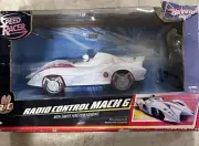 2008 Speed Racer Mach 6 Remote Control Car RC Car Mattel Hot Wheels -Damage Box