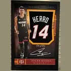 Tyler Herro Miami Heat Signed Jersey - National Treasures Framed **JSA AUTHENTI