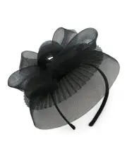[Morgan & Taylor] Simone Fascinator in Black